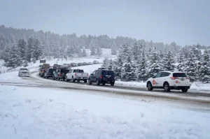 mountain cabin road conditions